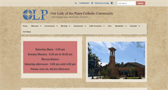 Desktop Screenshot of ourladyofthepines.org